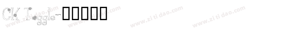 CK Toggle字体转换